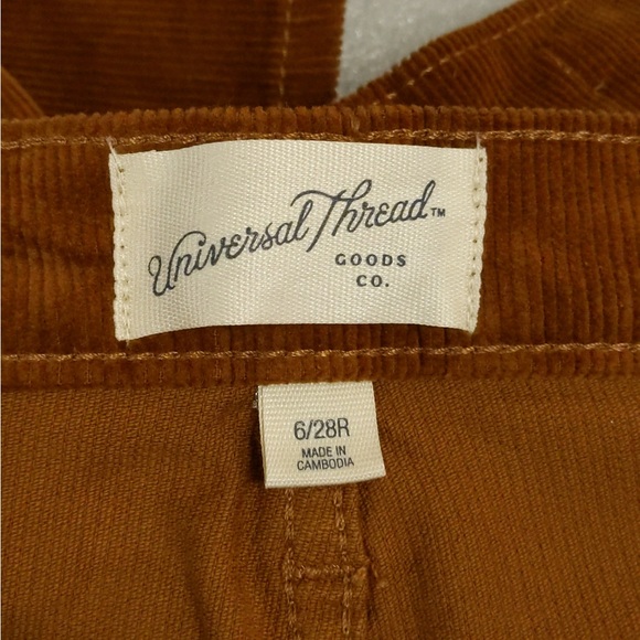 🎄 3/$35 👯♀️Host Pick⚡️Universal Thread Vintage Straight Corduroy Pants - Picture 7 of 14